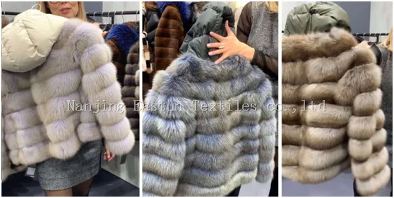 High Pile Imitation Fox Fur Esgq-386-1