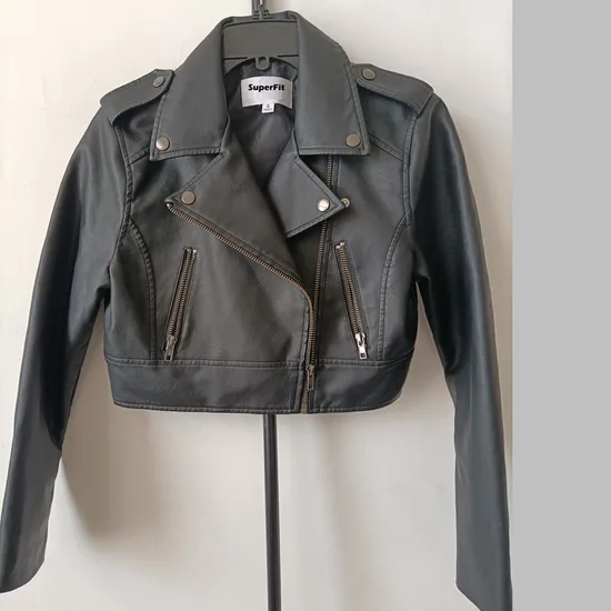 Fournisseur de cuir Vestes Blazer Hiver Faux Daim Moto Outwear Bomber