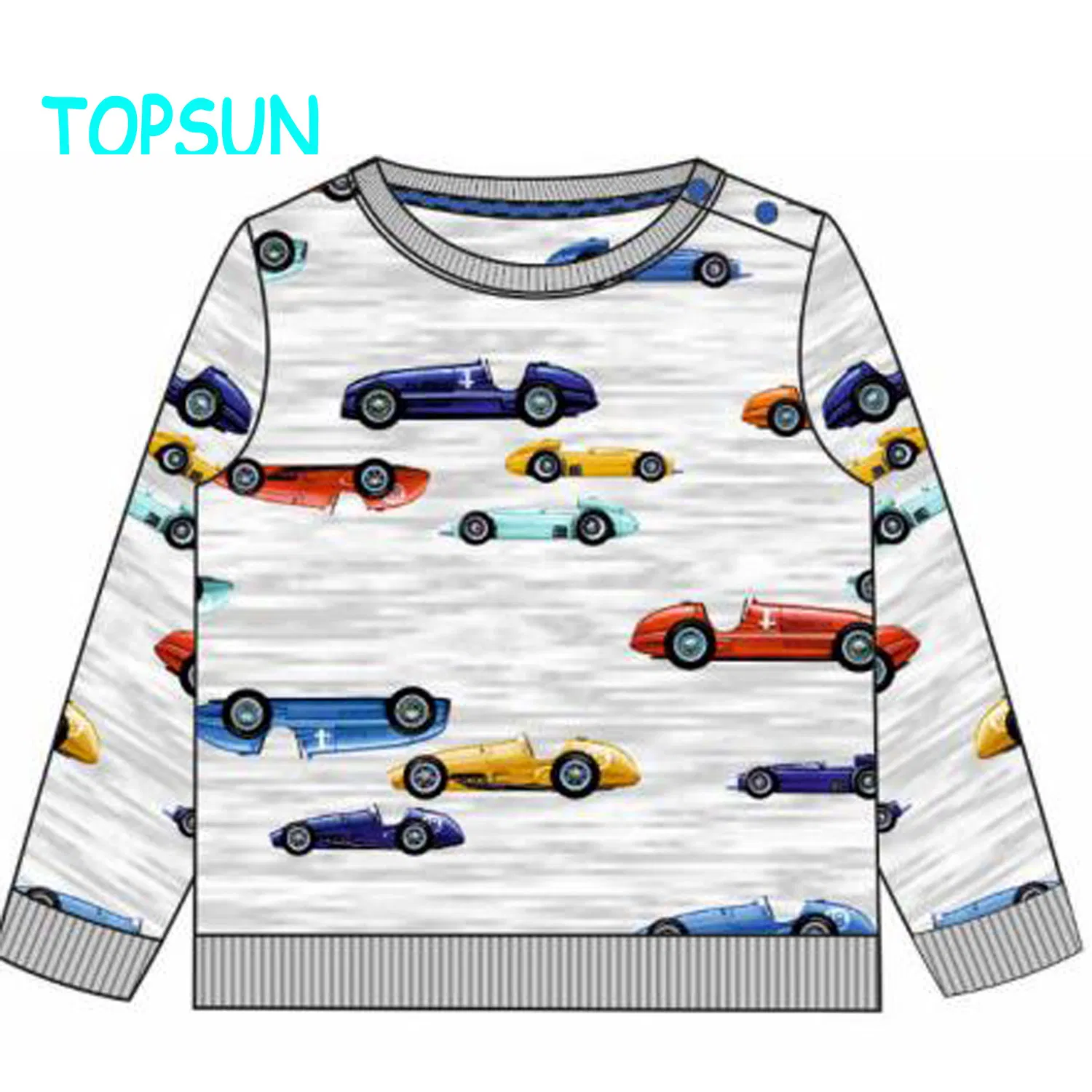 T-shirt à rayures bleues tissées en coton pour garçon et vêtements de costume courts à bretelles en lin beige